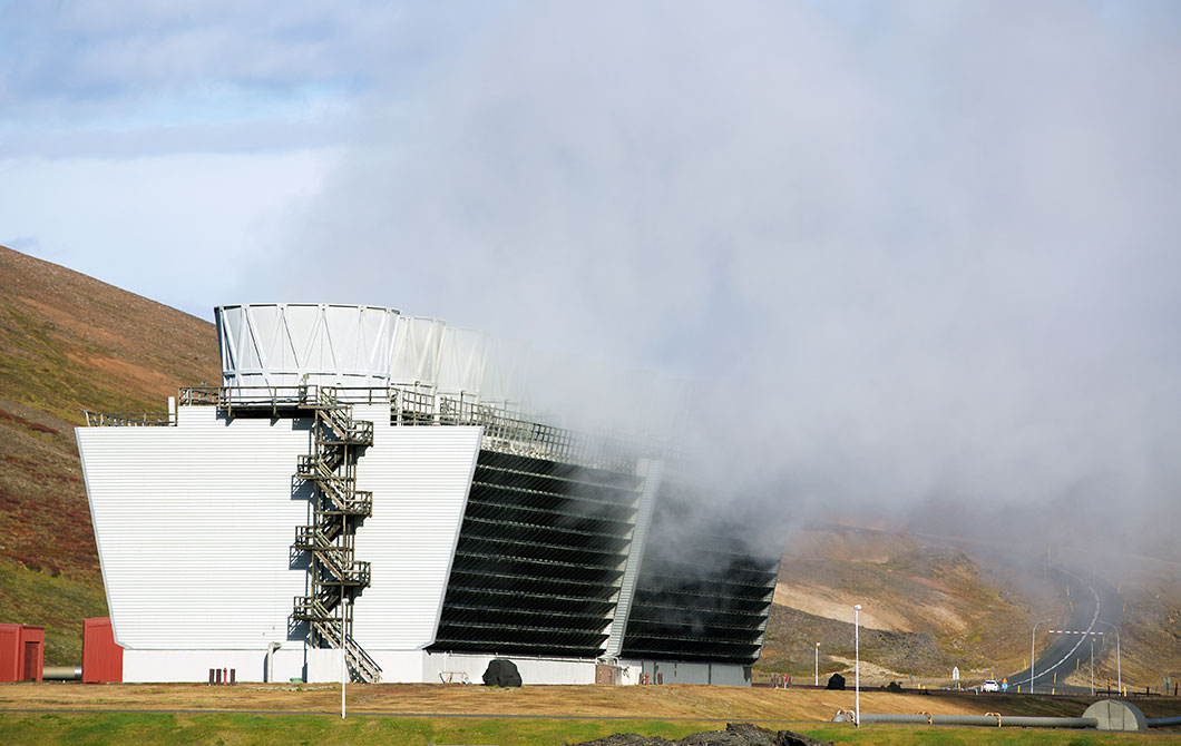Geothermal Power Plant in Iceland