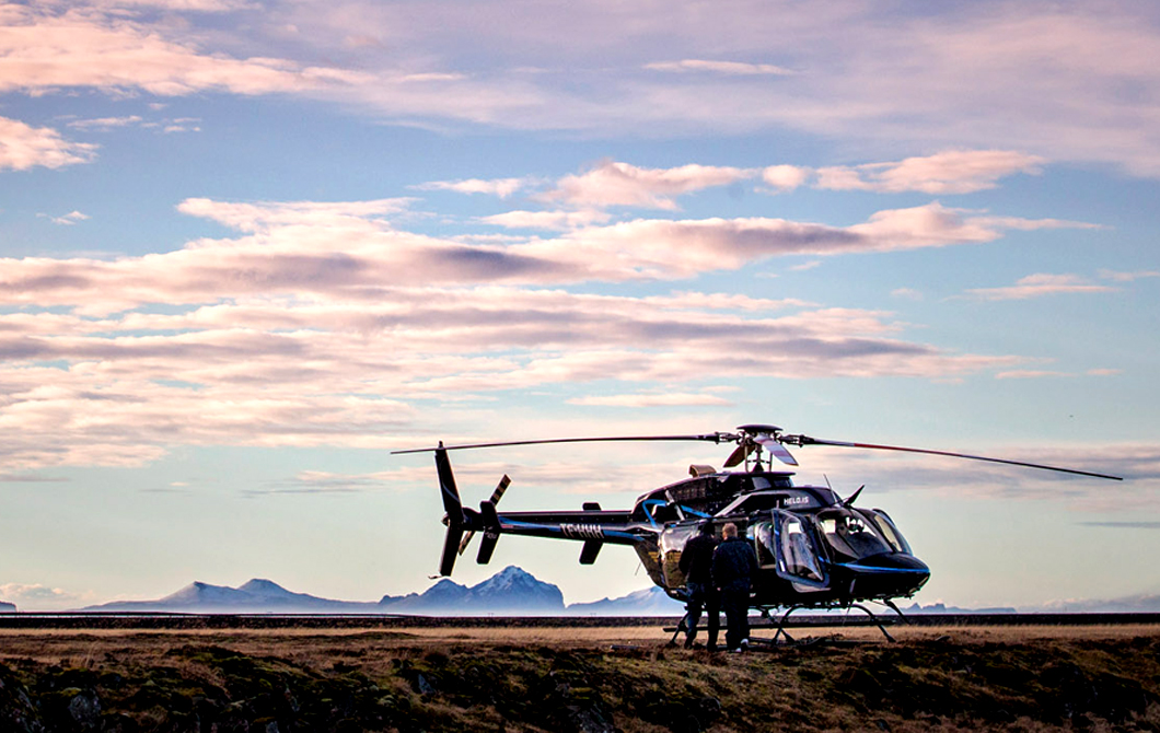 VIP Luxury Helicopter Tours with Boutique DMC Iceland